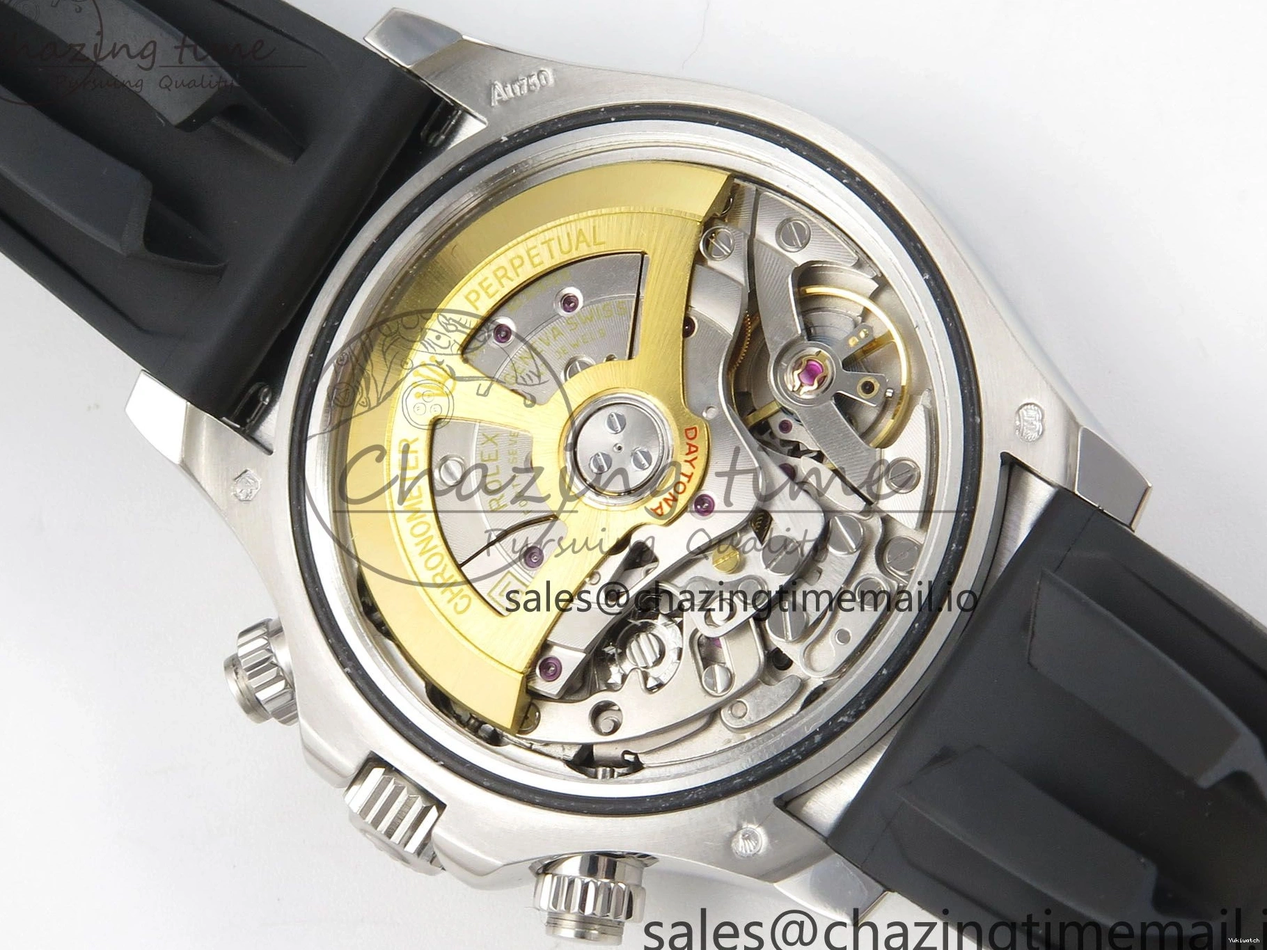 Oysterflex Bezel Clean on Ceramic DD4131 1:1 SS Dial 126519 Black Black Rubber Edition Best Stick Strap Daytona 0518